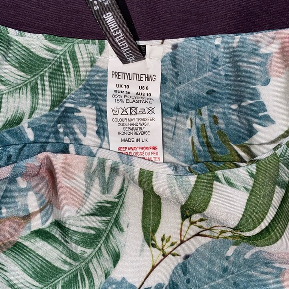 Pretty Little Thing Leafy Bikini Set - Picture 7 of 7